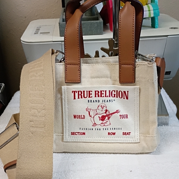 True Religion Handbags - True Religion Canvas Mini Bag